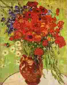 Vincent Van Gogh Red Poppies and Daisies China oil painting art